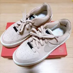 NIKE AIR FORCE 1 スエード ベージュ スニーカー