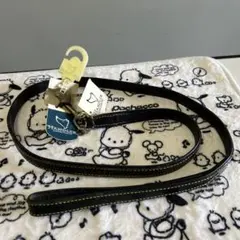 HANDLER 犬用 レザーリード ブラックのサムネイル