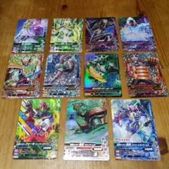 仮面ライダーカード　ガンバライジング ホロ　トレーディングカード 　11枚