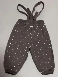 o~z サロペットパンツ ドット柄 60-70cm