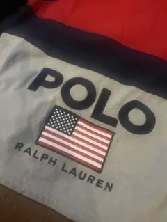 Polo Ralph Lauren ジップアップセーター 赤/黒/灰色