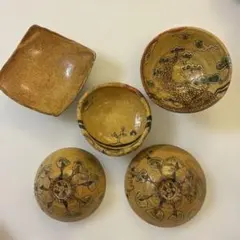 古山子 小山富士夫 箱書】古唐津 茶碗 江戸中期～末期 - メルカリ