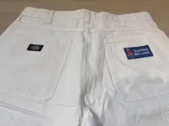 ①Sherwin-Williams ホワイトカーゴパンツ　34✖️30
