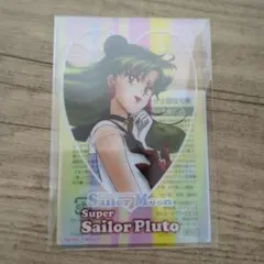 美少女戦士セーラームーン 明治 きのこの山 クリアカード プルート