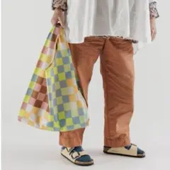 エコバッグ BAGGU STANDARD スタンダード ビッグチェックのサムネイル