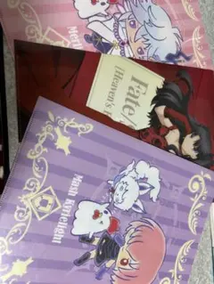 Fate Grand Order ローソンコラボ クリアファイル3枚セット