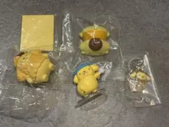 ポムポムプリン カプセルトイ 4点セット
