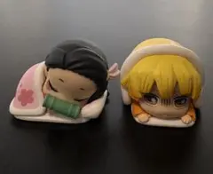 鬼滅の刃　竈門禰豆子　我妻善逸　おねむたん