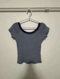 【Brandy Melville】　ボーダートップスのサムネイル