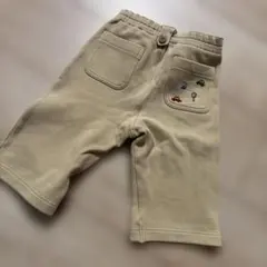 ファミリア ベージュ ハーフパンツ 100cm