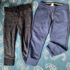 H&Mパンツ 100cm~ グレー ネイビー