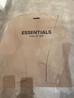 美品✨ESSENTIALS FEAR OF GOD 長袖カットソーベージュ　M