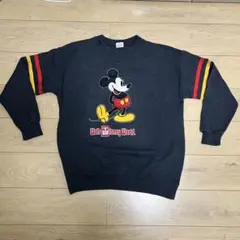 80s Oldミッキー　Disney ミッキーマウス トレーナー X-LARGE