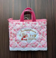 ガチャポン マロンクリーム サンリオレッスンバッグキーホルダー 新品