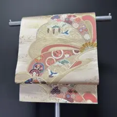 西陣織【岡文】振袖礼装向け袋帯 ・撮影用1回着用(ほぼ未使用品)定価22