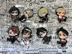 ユーリ!!! on ICE ぺたん娘 ラバーストラップ 勇利　ヴィクトル　ユーリ