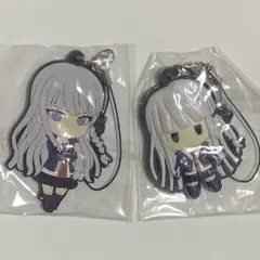 ダンガンロンパ 百均 ぬいぐるみ・BIG缶バッジ(十神白夜・霧切響子