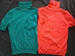 ROPÉ ロペ　ハイネックニット　セーター　半袖 2着セット　Мサイズ