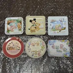 【まとめ売り】ディズニーシー スーベニアプレート 6枚セット ダッフィーのサムネイル