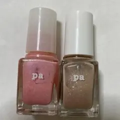 未使用に近い　paネイルカラー3本セット