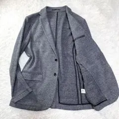 【ストレッチ×アンコン×美品】トゥモローランド ニットテーラードジャケット
