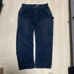 00s USA製 Carhartt ダブルニー ブラック 33×30 - メルカリ