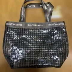 【新品】★TULLY'S COFFEE ビニール製トートバッグ