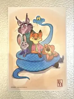 【即購入可】映画 ズートピア2 特典 プレミアムアートボード 第6弾 入場者特典