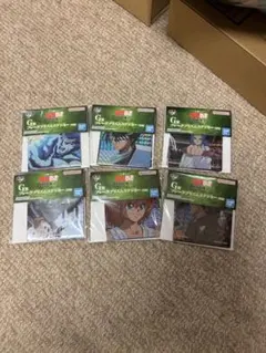 幽遊白書 一番くじ G賞 フレークプリズムステッカー6個 セット