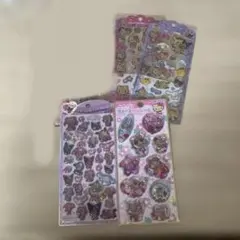 日焼けキティ　うるちゅるポップシール　ウォーターシール　ドロップジェリーシール