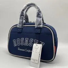 ROSASEN カートバッグ ミニボストン　ネイビー 新品　未使用　ロサーセンのサムネイル