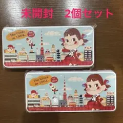 ペコちゃんくじ　缶ペンケース　未開封　2個セットのサムネイル