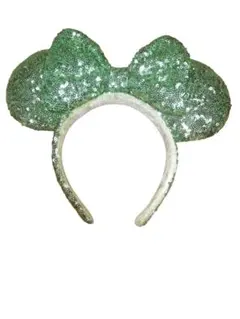 東京ディズニーリゾート 緑色ミッキー型カチューシャ