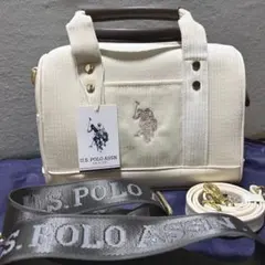U.S.POLO ASSN. ミニボストン ショルダーバッグ