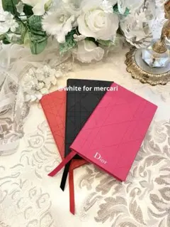 DIOR 非売品 ノートセット3冊プレゼント♡専用ケース付き