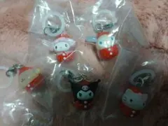 サンリオキャラクターズ　いちごめじるしアクセサリー　セミコンプ