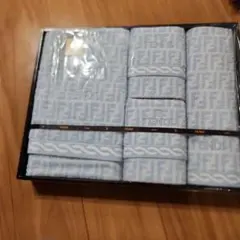 FENDI タオルセット ズッカ柄 ライトブルーのサムネイル