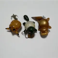 TOMY ポケモンルアー 3個セット （ピカチュウ／ヤドン／ゼニガメ