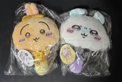 超まじかるちいかわ　ぬいぐるみミラー　うさぎ・モモンガセット売り