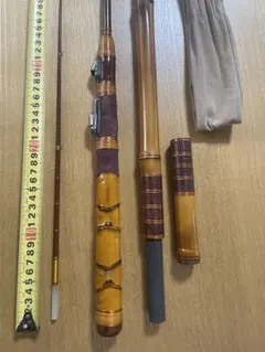 m406竹製黒鯛チヌ竿 横浜伝統のヘチ竿 - メルカリ
