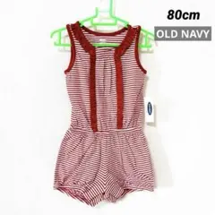 新品／半額 オールドネイビー ノースリーブ ロンパース カバーオール 夏服