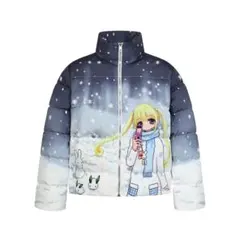 Blackberry 中綿ジャケット プリント柄 Y2k アニメ風 平成女兒 Blackberry 中綿ジャケット プリント柄 Y2k アニメ風 平成女兒 - メルカリ