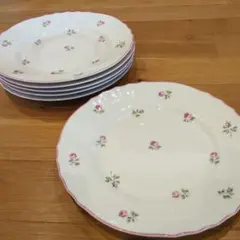 リチャード ジノリ　ロゼリーニ　プレート　4枚セット Yahoo!オークション -「リチャードジノリ ロゼリーニ」の落札