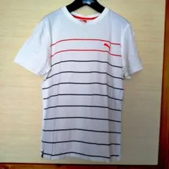 Puma ストライプ Tシャツ Mサイズのサムネイル