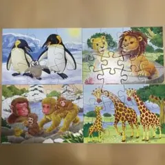 くもんのジグソーパズル　ステップ2 なかよしどうぶつファミリー