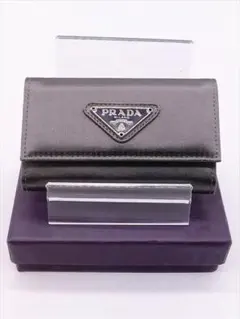 [2729] 未使用　＊PRADA　プラダ＊　6連 キーケース　スナップボタン