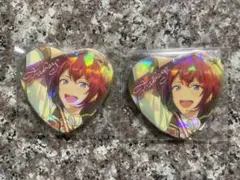 朱桜司 とるパカ ハート缶 缶バッジ vol.5 あんスタ 2個セット