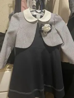 ジャケット付きワンピース 卒園　入学