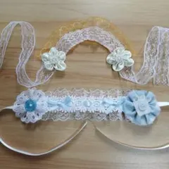 ちびぐるみ用　ヘッドドレス　2個セット