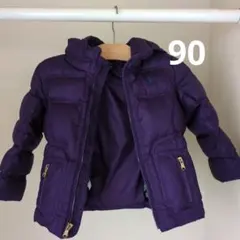 Ralph Lauren フード付きダウンコート 24M 紫